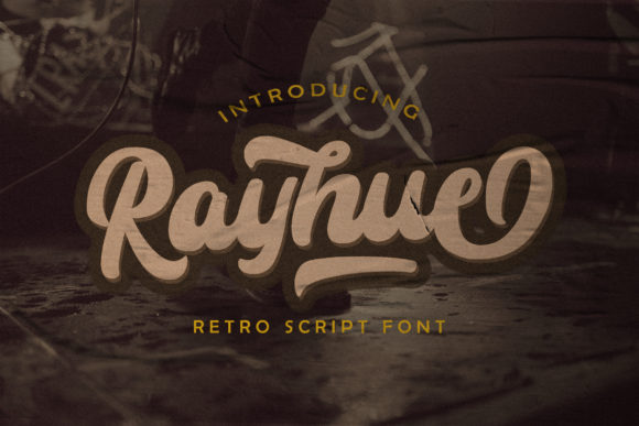 Rayhue Font Poster 1