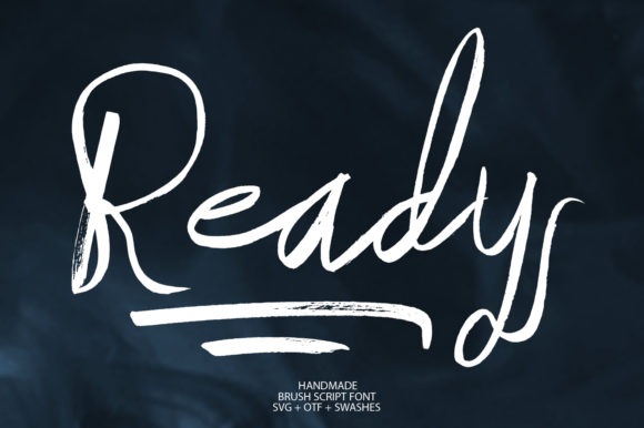Ready Font Poster 1
