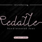 Redalle Font Poster 1