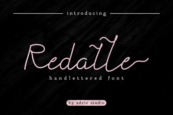 Redalle Font Poster 1