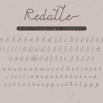 Redalle Font Poster 8
