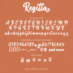 Regitta Font Poster 8