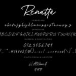 Renatta Font Poster 7