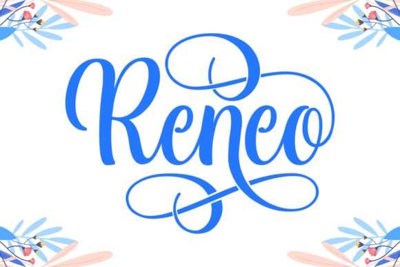 Reneo Font Poster 1