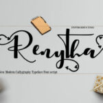 Renytha Font Poster 1