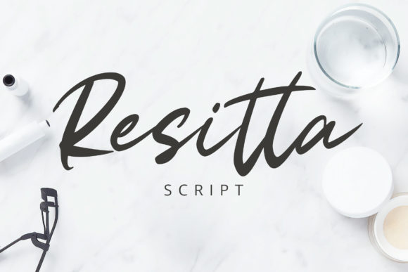 Resitta Font Poster 1