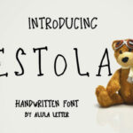 Restola Font Poster 1