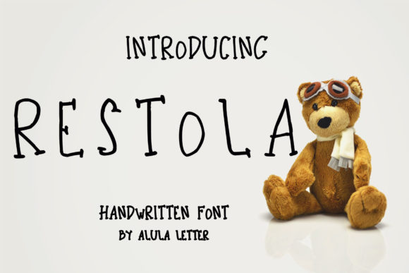 Restola Font Poster 1