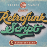 Retrofunk Font Poster 1