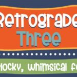 Retrograde Font Poster 1