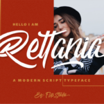 Rettania Font Poster 1