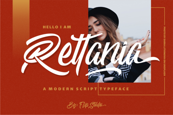 Rettania Font Poster 1