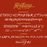 Rettania Font Poster 10