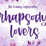 Rhapsody Lovers Font Poster 1
