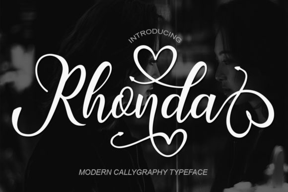 Rhonda Font Poster 1