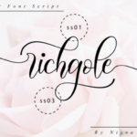 Richgole Font Poster 10