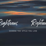 Righteous Font Poster 2