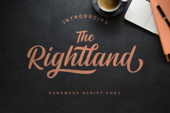 Rightland Font Poster 1