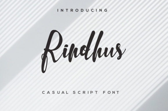 Rindhus Font Poster 1