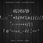 Rindhus Font Poster 6