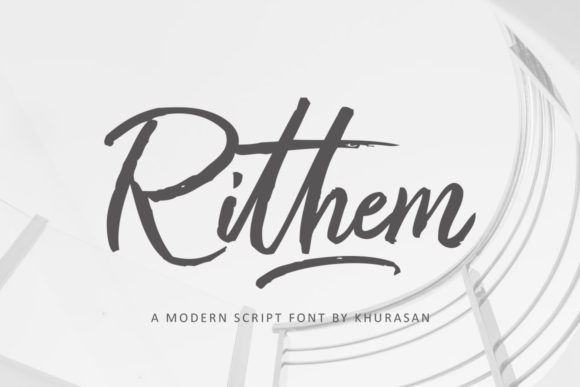 Rithem Font Poster 1