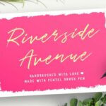 Riverside Avenue Font Poster 1