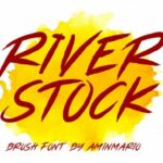 Riverstock Font Poster 1