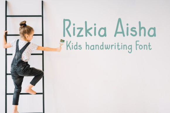 Rizkia Aisha Font Poster 1