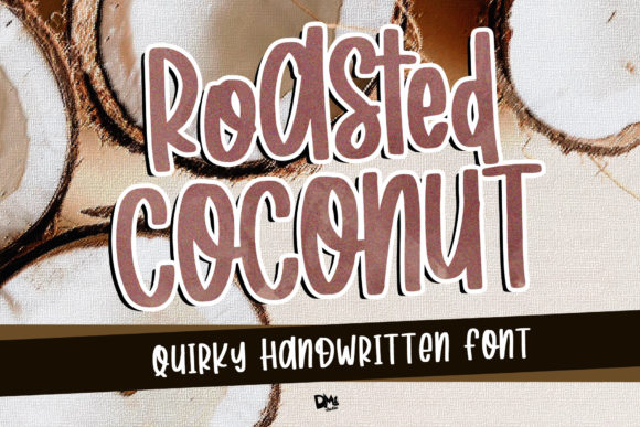 Roasted Coconut Font Poster 1