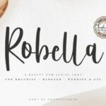 Robella Font Poster 1