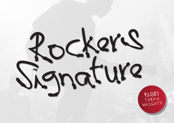 Rockers Font Poster 1