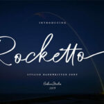 Rocketto Font Poster 1