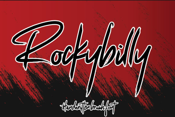 Rockybily Font Poster 1