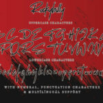 Rockybily Font Poster 6
