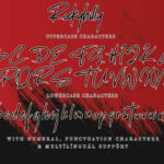 Rockybily Font Poster 6
