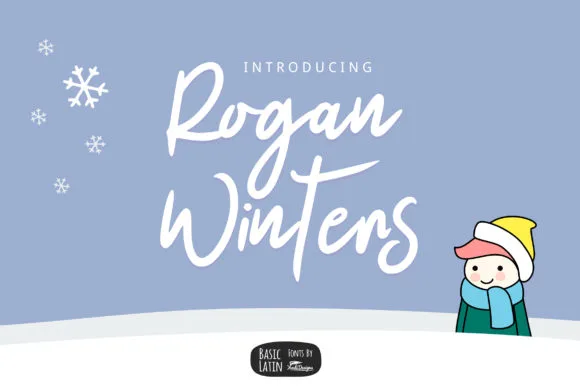 Rogan Winters Font Rogan Winters Font Poster 1