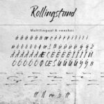 Rollingstand Font Poster 11