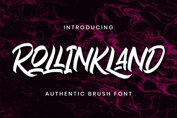 Rollinkland Font Poster 1