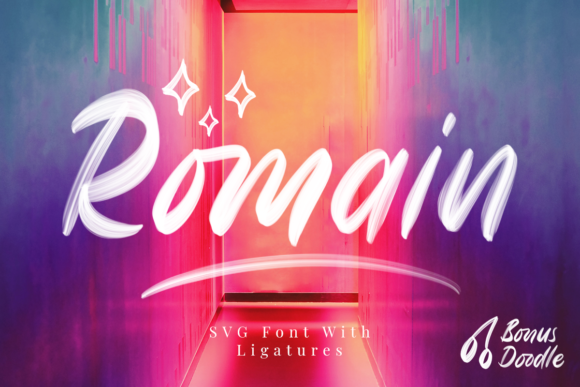 Romain Font Romain Font Poster 1
