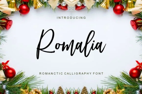 Romalia Font Font Romalia Font Font Poster 1