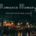 Romance Memory Font Poster 5