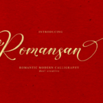 Romansan Font Poster 19