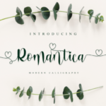 Romantica Font Poster 1