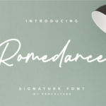 Romedance Font Poster 1