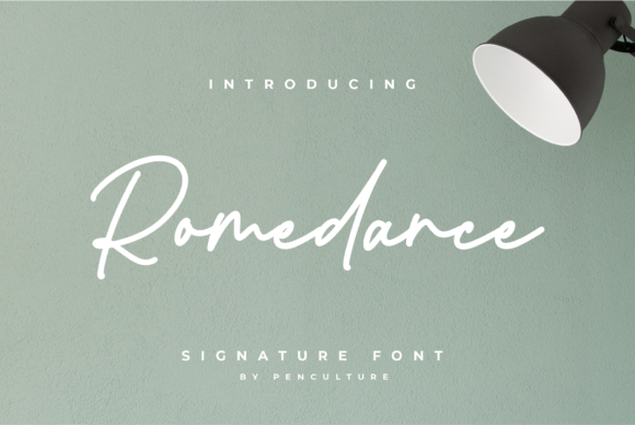 Romedance Font Poster 1