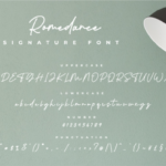 Romedance Font Poster 9