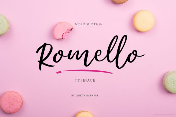 Romello Font Poster 1