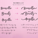 Romello Font Poster 7