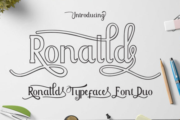 Ronalld Font Poster 1