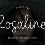 Rosaline Font Poster 1